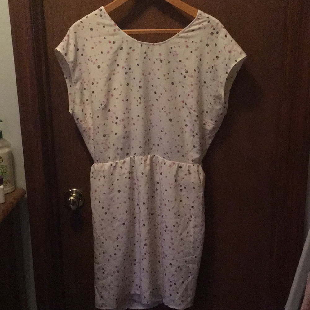 Express white floral summer dress